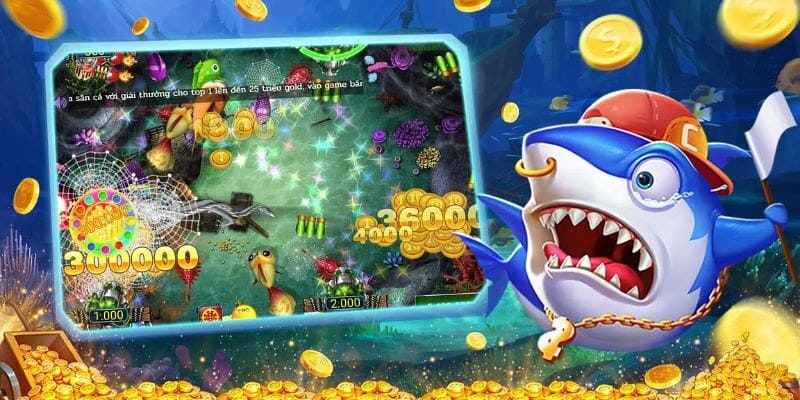 Sảnh game cung cấp nhiều nhiệm vụ và kho vũ khí đa dạng