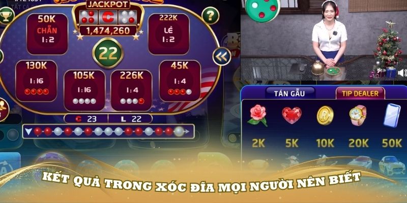 Những kết quả trong xóc đĩa mọi người nên biết